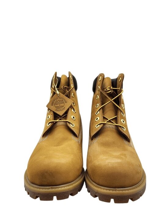Timberland Men\'s 6-Inch Premium Waterproof Boot Wheat Nubuck Leather Size 11.5 main image 7